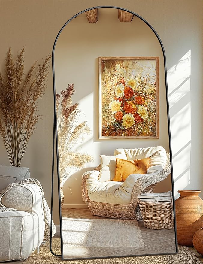 Full Length Arched Mirror, Living Room, Dressing Room by TRAHOME