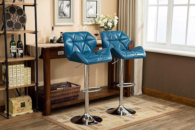 Roundhill Furniture Glasgow Contemporary Tufted Adjustable Height Hydraulic - Image 4