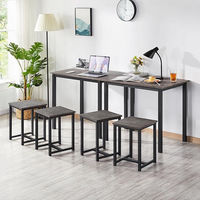 Yaheetech 3 Piece Dining Table Set - Image 6
