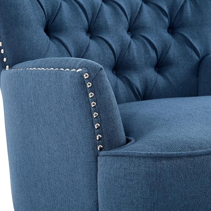 Ball & Cast Accent Chair, Mid-Century Lounge Living Room Chairs - Image 10