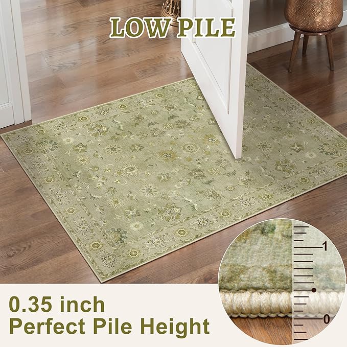 Tangsoo 2.6x8 Washable Runner Rug - Image 3