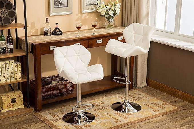 Roundhill Furniture Glasgow Contemporary Tufted Adjustable Height Hydraulic - Image 6