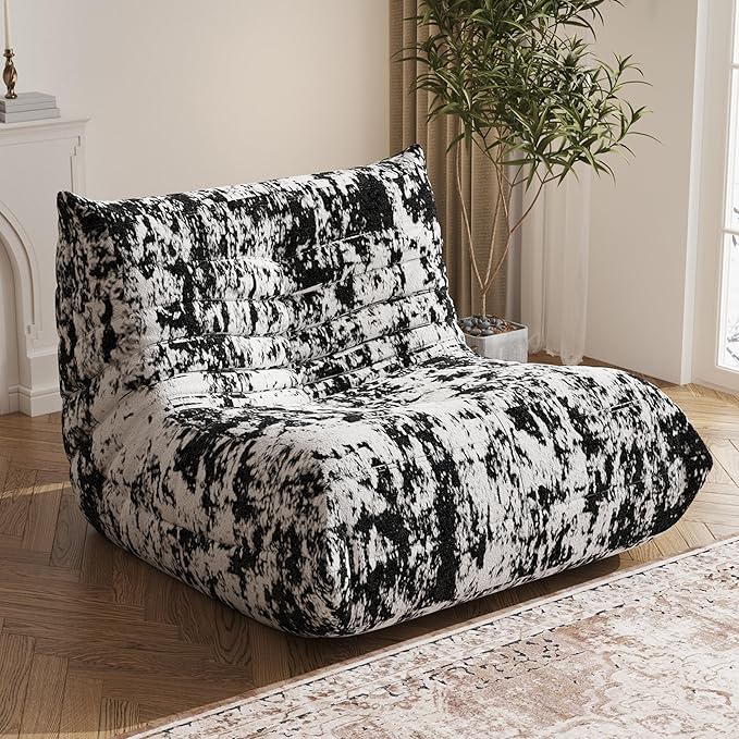 Bean Bag Chair, Fireside Chair Bean Bag Sofa Large Bean Bag Chair - Image 3