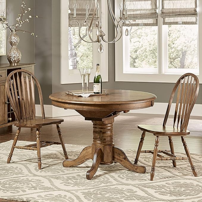 LIBERTY FURNITURE INDUSTRIES, INC. Carolina Crossing Pedestal Table by LibertyFurniture