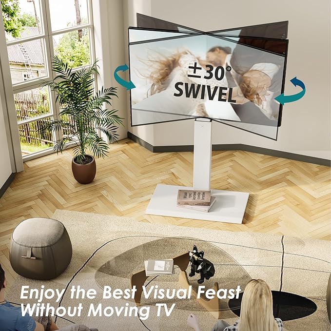 FITUEYES Iron Base Universal Floor TV Stand - Image 2