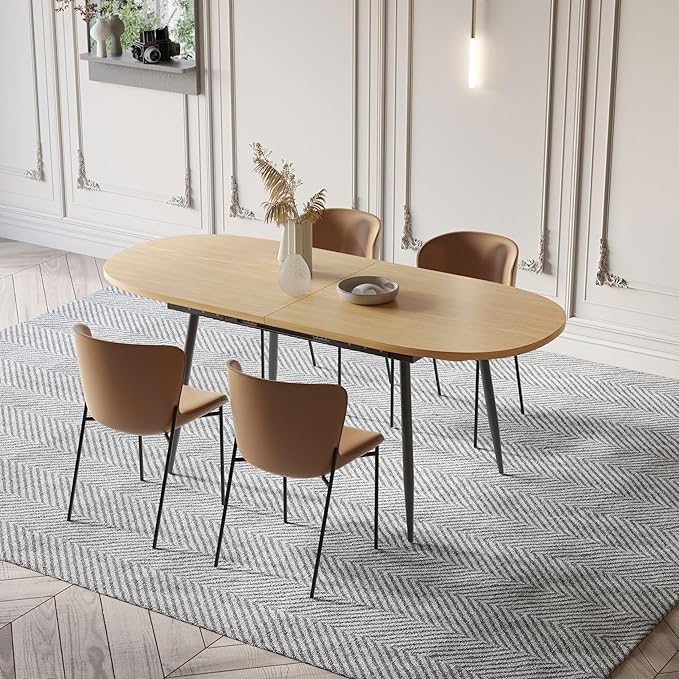 75" x 32" Extendable Dining Table - Image 7