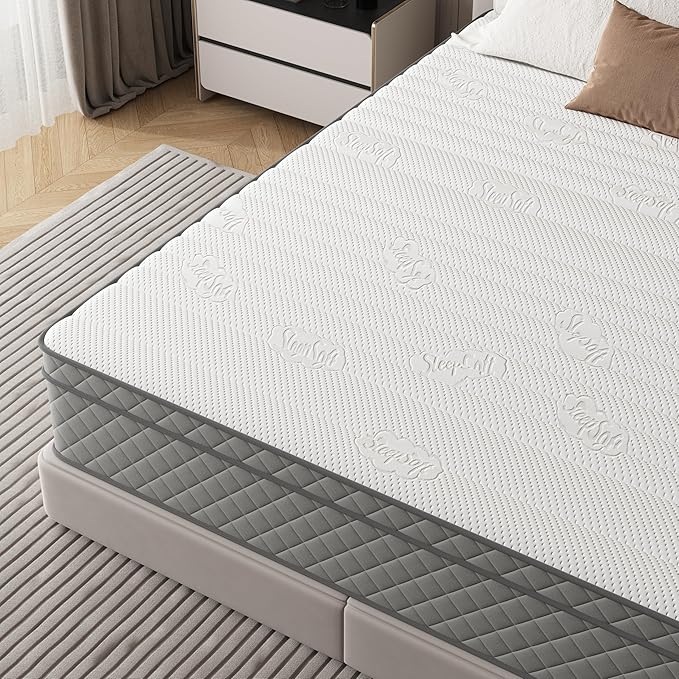 Full Mattress, 12 Inch Hybrid Double Mattress - Image 2