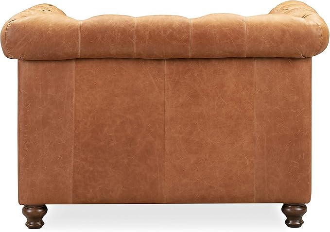 POLY & BARK Lyon Leather Lounge Chairs - Image 5