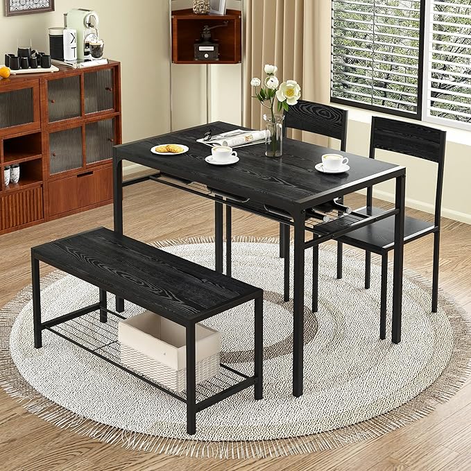 VECELO Kitchen Dining Room Table - Image 5