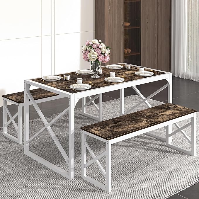 VECELO Kitchen Dining Table Set by VECELO