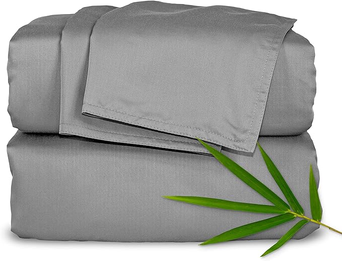 Twin XL Sheets by Pure Bamboo, Genuine 100% Organic Viscose Derived from Bamboo by PureBamboo