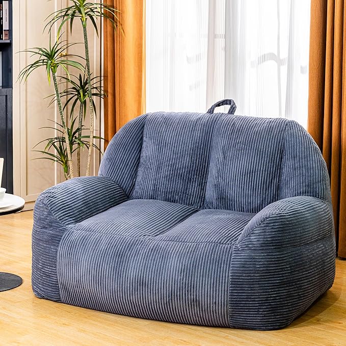 Giant Bean Bag Chair, Faux Fur Bean Bag Chairs by STMOZE