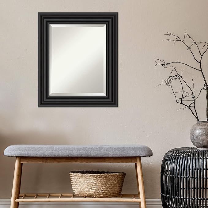 Amanti Art Black Bathroom Mirror - Image 6