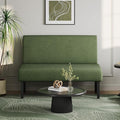 Yaheetech Small Mini Sofa Couch Armless Loveseat Futon by Yaheetech