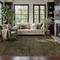 GENIMO 8x10 Area Rugs for Living Room, Machine Washable Non Slip Vintage Rugs by GENIMO