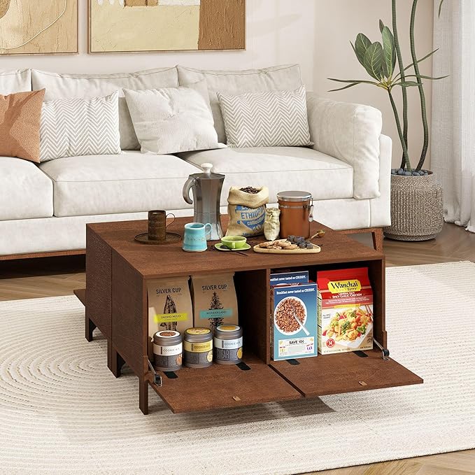 Sebastack Coffee Table, Expandable Entertainment Center and Media Console - Image 5