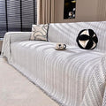 Nobildonna Sofa Cover Washable Soft Thicken Chenille Couch Cover by Nobildonna