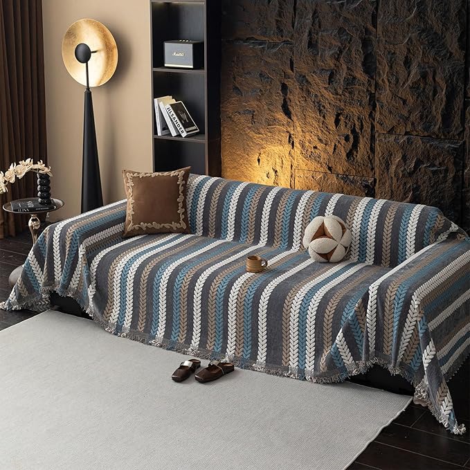 STACYPIK Modern Jacquard Sofa Cover by STACYPIK