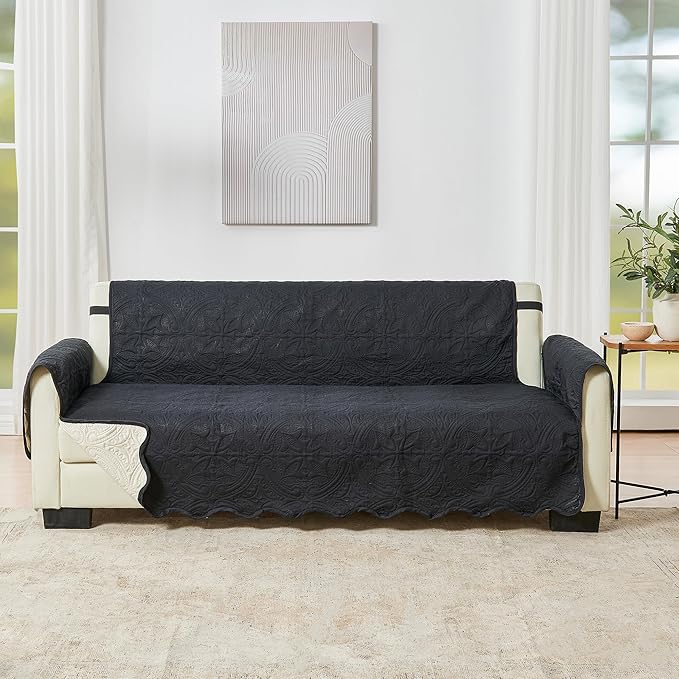 Great Bay Home Reversible Sofa Cover by GreatBayHome