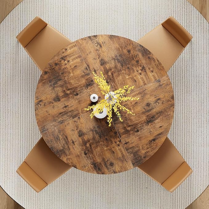 IRONCK 47.2" Round Dining Table - Image 7
