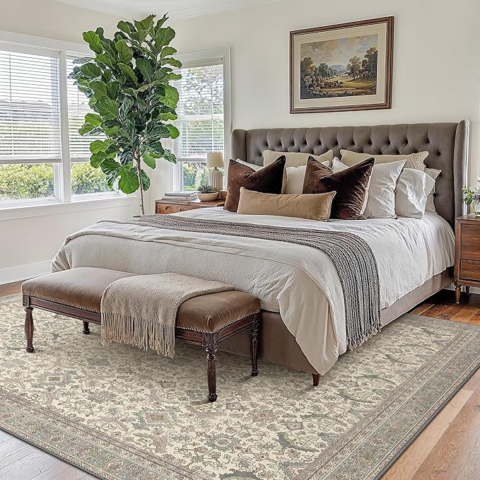 8X10 Area Rugs Machine Washable Rugs - Image 4