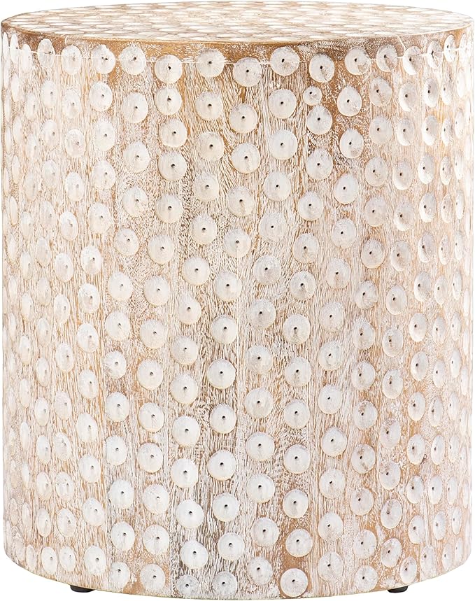 SEI Furniture Campti Round Accent Table - Image 5
