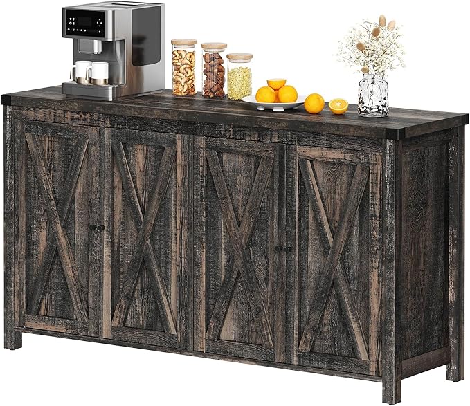 YITAHOME Farmhouse Sideboard Buffet Cabinet - Image 9
