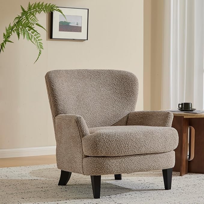 Christopher Knight Home Colby Boucle Upholstered Club Chair, Living Room Accent - Image 13
