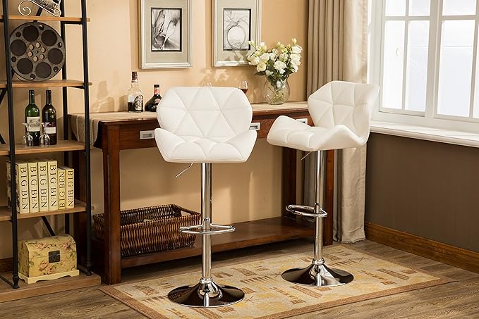 Roundhill Furniture Glasgow Contemporary Tufted Adjustable Height Hydraulic - Image 7