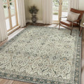 8X10 Area Rugs Machine Washable Rugs by BESBLEE