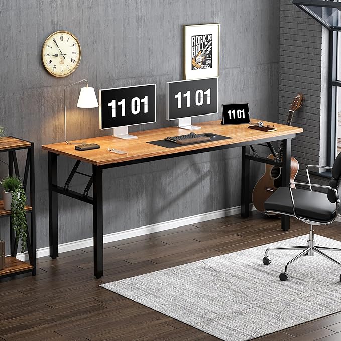 Need Computer Desk Office Desk 62 inches Folding Table - Image 7