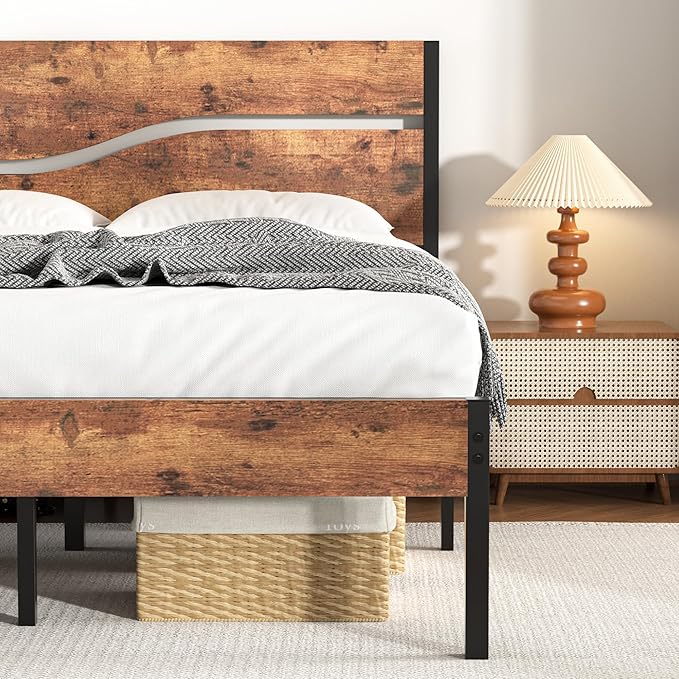 VECELO Full Size Bed Frame - Image 6
