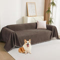 MYSKY HOME Couch Covers for 3 Cushion Couch Sofa, Chenille L Shape Sectional by MYSKYHOME