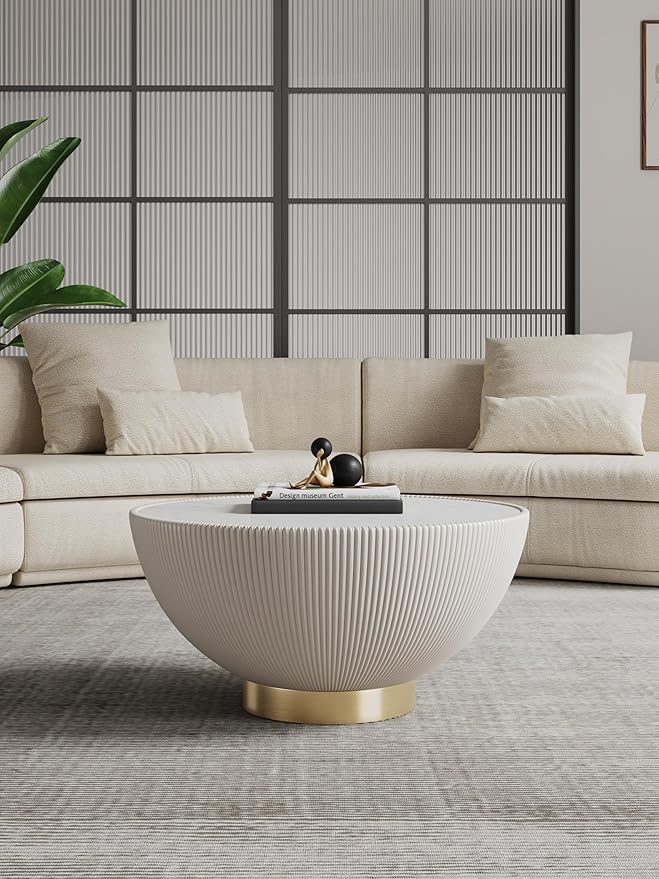 Manhattan Comfort Anderson Modern 28.15" Round Coffee Table 2.0 - Image 2