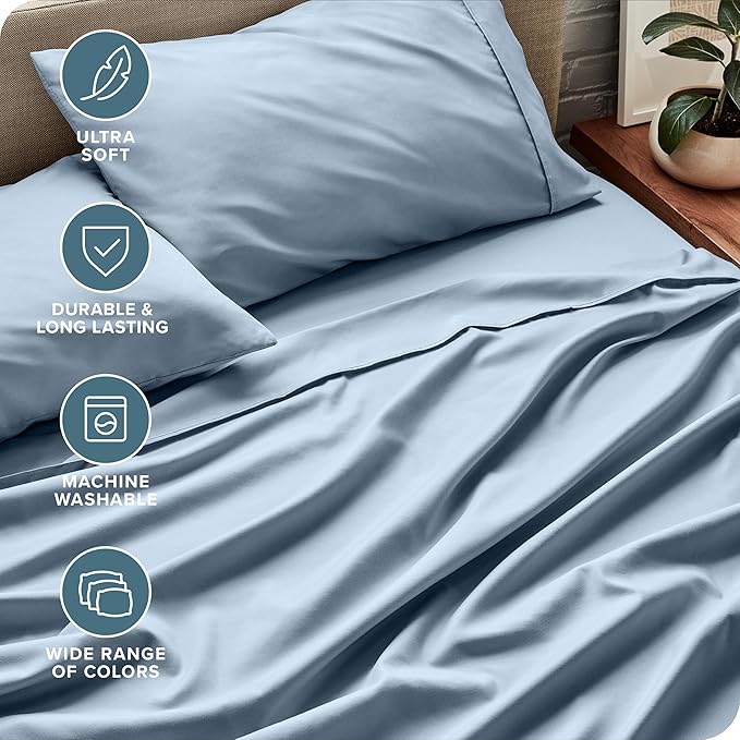 Bare Home Full XL Sheet Set - Image 4