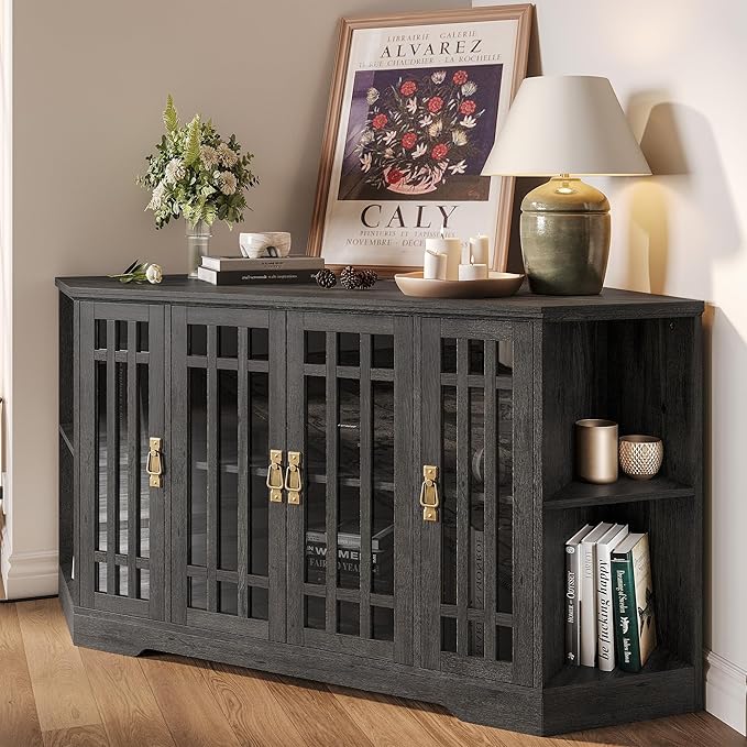 IRONCK Corner TV Stand for TVs up to 60 Inch - Image 2