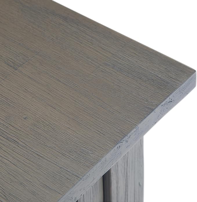 SIMPLIHOME Monroe SOLID ACACIA WOOD 14 inch Wide Rectangle Rustic Narrow Side - Image 9
