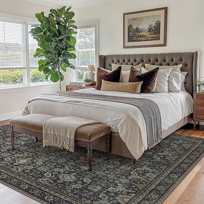 10X12 Area Rugs Machine Washable Rugs - Image 3