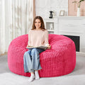 HABUTWAY 4FT Bean Bag Chair, Memory Foam Beanbag Chair by HABUTWAYMakeYourLifeComfortable