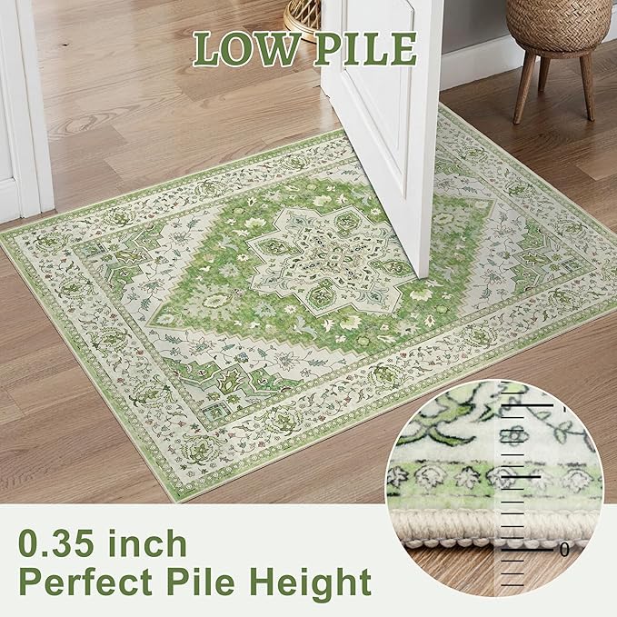Tangsoo 5x7 Area Rug Washable Rug - Image 3