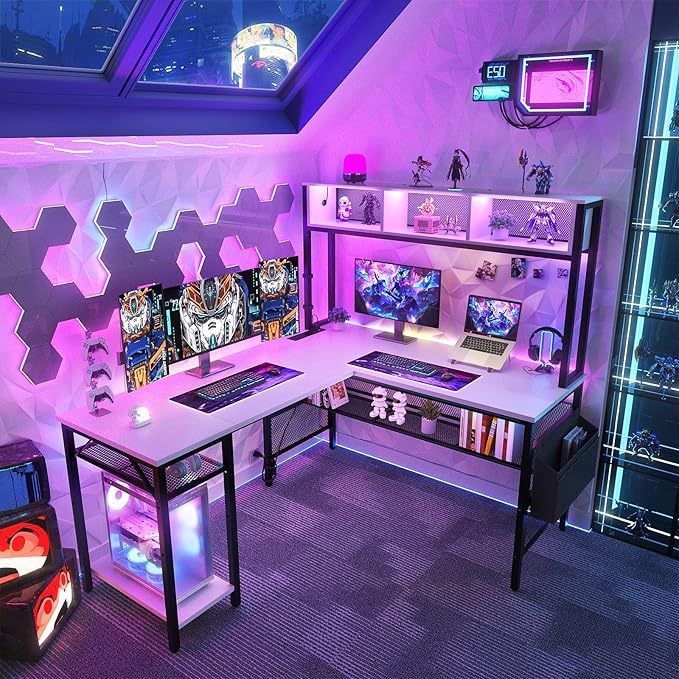 Unikito L Shaped Computer Desk - Image 2