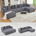 Eafurn DIY Combination Compression Modular Sectional Sofa by Unknown