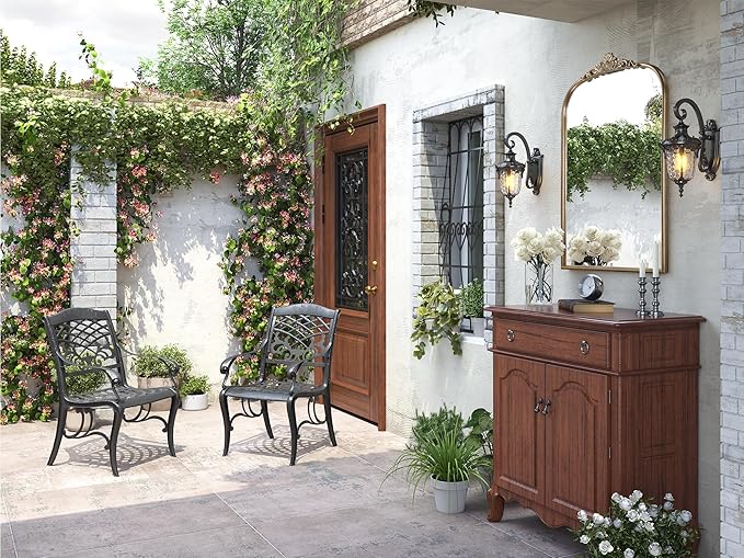 30" x 40" Antique Gold Arched Mirror - Image 2