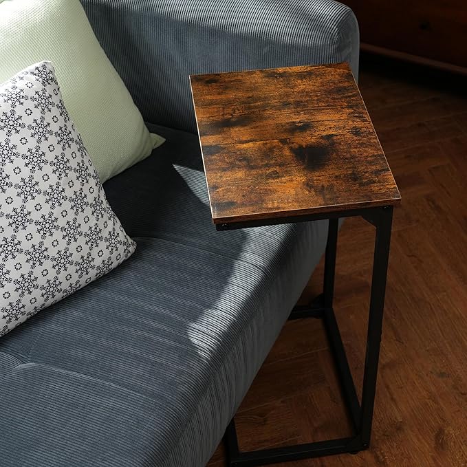 C Shape End Table, Large Surface Couch Table, C Table Sofa Side End Table - Image 7