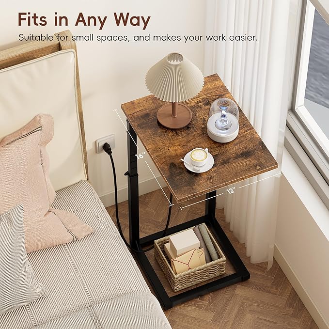 Vagusicc C Shaped End Table - Image 6