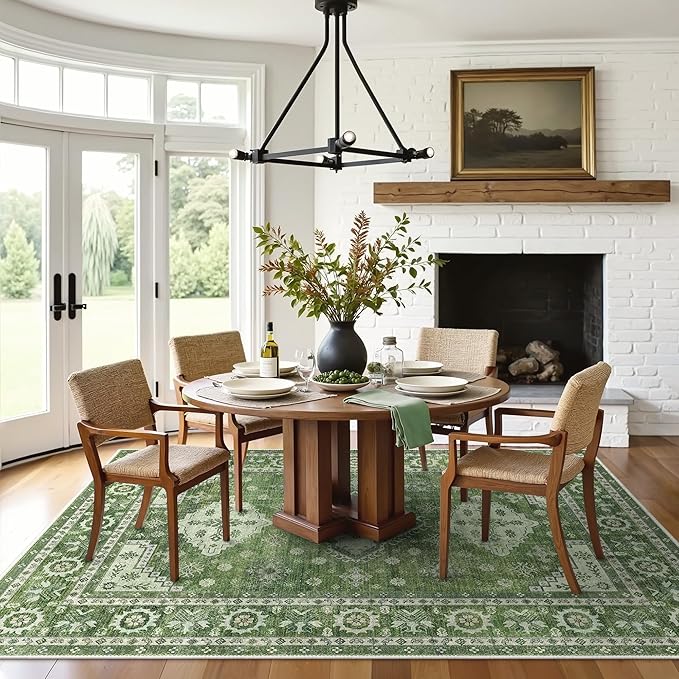 GENIMO Washable Rug 8X10 Area Rugs - Image 4