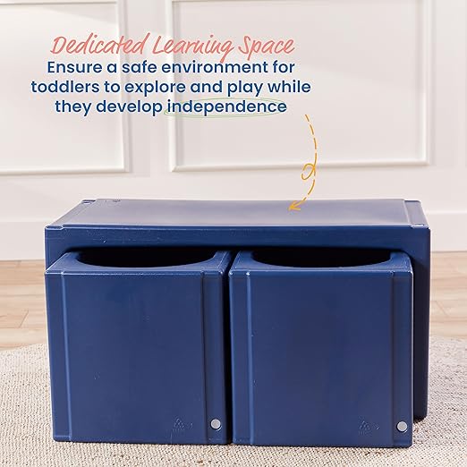 ECR4Kids Tri-Me Table and Cube Chair Set - Image 3