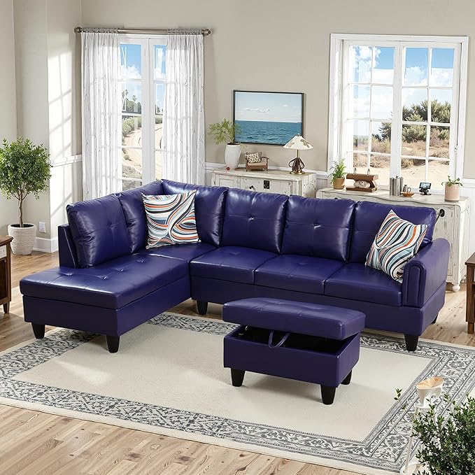 NicBex Sectional Couch 3 Pieces Sofa Set - Image 2