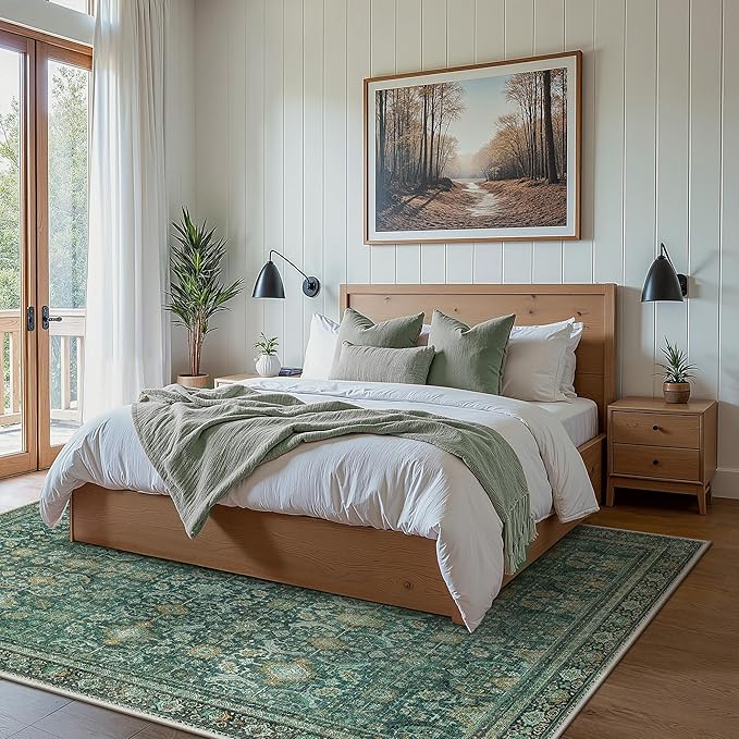 8X10 Area Rugs Machine Washable Rugs - Image 3
