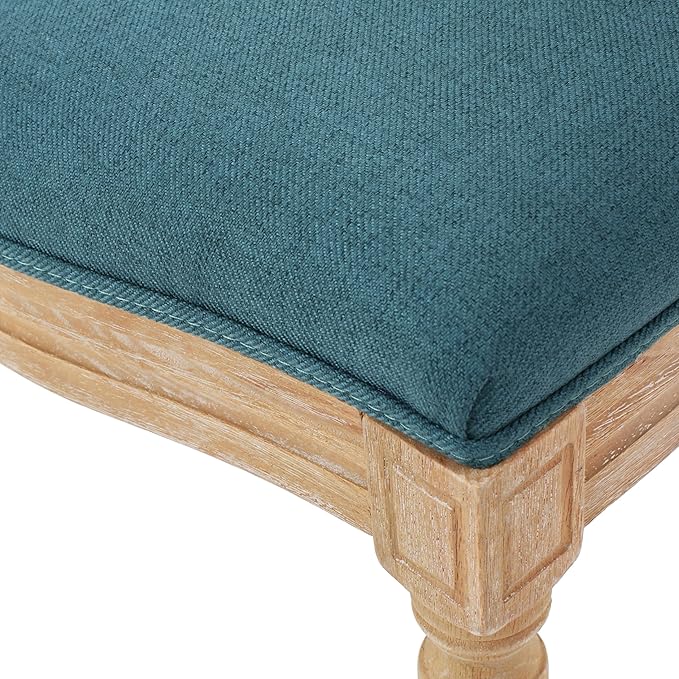 Christopher Knight Home Phinnaeus Fabric Dining Chairs, 2-Pcs Set, Dark Teal - Image 12